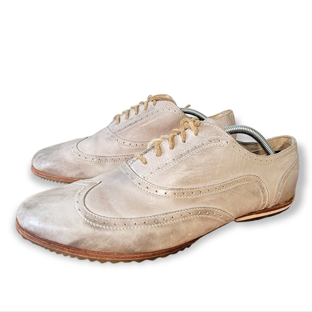 Sorel | 11 Brogue mens oxford icy gray burnished distressed dress shoe